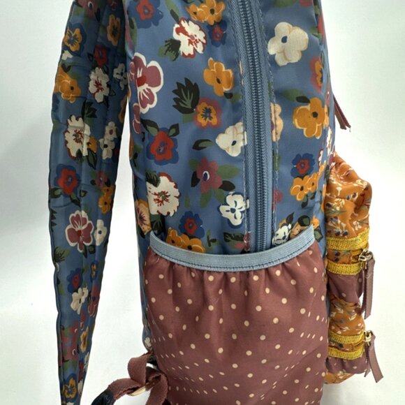 Matilda Jane Backpack & Pencil Case SET Scholarly Me Gingham Floral School Bag - Picture 11 of 16